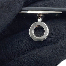 Load image into Gallery viewer, HERMES Thai Necklace Kelly Black Swift Leather
