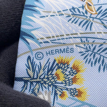 Load image into Gallery viewer, HERMES Twilly Rewilding Nature Blue・Ciel/Marine/GreenH064297S Silk100%
