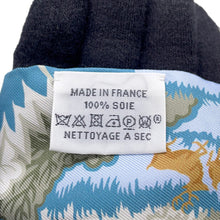 Load image into Gallery viewer, HERMES Twilly Rewilding Nature Blue・Ciel/Marine/GreenH064297S Silk100%
