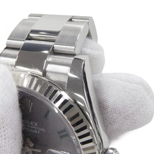 Load image into Gallery viewer, ROLEX Datejust 41 W41mm Stainless Steel K18WG Slate Dial126334
