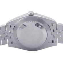 将图像加载到图库查看器中，ROLEX Datejust W41mm Stainless Steel Slate Dial126300
