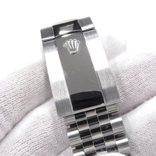 将图像加载到图库查看器中，ROLEX Datejust W41mm Stainless Steel Slate Dial126300
