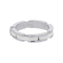 将图像加载到图库查看器中，CHANEL Ultra Diamond Ring Size 53/#13 WhiteJ3094 K18WG Ceramic
