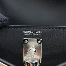 将图像加载到图库查看器中，HERMES Kelly Jump Black Swift Leather
