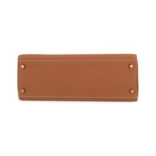 将图像加载到图库查看器中，HERMES Kelly Retourne Gold Togo Leather Size 32
