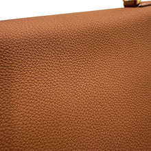 将图像加载到图库查看器中，HERMES Kelly Retourne Gold Togo Leather Size 32
