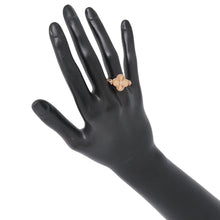 Load image into Gallery viewer, Van Cleef &amp; Arpels Vintage Alhambra Reversible Ring Size 52/#12VCARPGV552/VCARPGV500 18K Pink Gold
