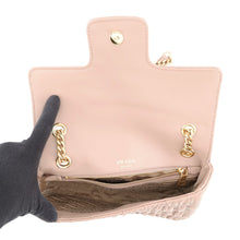 将图像加载到图库查看器中，PRADA Gathered ChainShoulder Chipria1BD235_2B25_F0236 Nappa Leather
