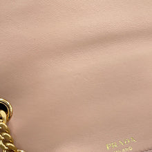 将图像加载到图库查看器中，PRADA Gathered ChainShoulder Chipria1BD235_2B25_F0236 Nappa Leather
