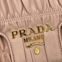 将图像加载到图库查看器中，PRADA Gathered ChainShoulder Chipria1BD235_2B25_F0236 Nappa Leather
