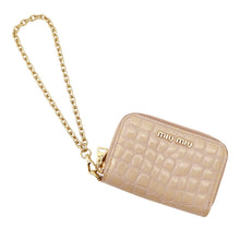 Load image into Gallery viewer, MIUMIU Matelasse Coin purse Nymphaea5MC078 Embossed Leather
