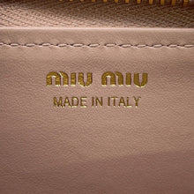 Load image into Gallery viewer, MIUMIU Matelasse Coin purse Nymphaea5MC078 Embossed Leather
