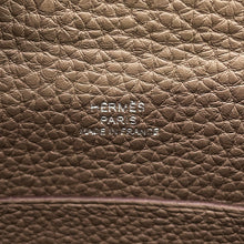 将图像加载到图库查看器中，HERMES Videpoches Etoupe Togo Leather
