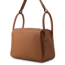 Load image into Gallery viewer, HERMES Lindy Gold Taurillon Clemence Size 26
