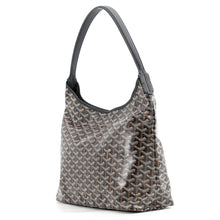 Load image into Gallery viewer, GOYARD Boheme Hobo Bag BlackBOHEMEPMLTY01CL01P PVC Leather Size PM
