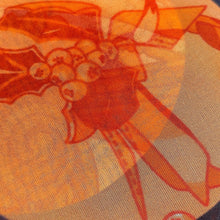 将图像加载到图库查看器中，HERMES Silk Muslin Long Stole Borduk Black/Orange/Multicolor Silk100%
