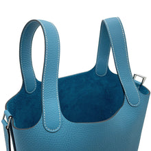 Load image into Gallery viewer, HERMES Picotin Lock New Blue Jean Taurillon Clemence Size PM
