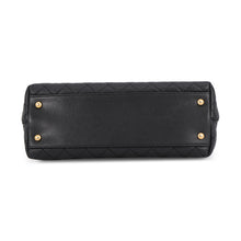 Load image into Gallery viewer, CHANEL Matelasse Coco Handle 2WAYHandbag BlackA92991 Caviar Leather Size 29
