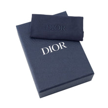 Load image into Gallery viewer, Dior Saddle Card Holder Black/Gray2ADCH164YKS Calf Leather/Oblique Jacquard
