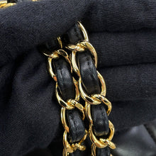 将图像加载到图库查看器中，CHANEL Matelasse W-flap Chain Shoulder BlackA58600 Lambskin Size 30
