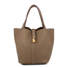 将图像加载到图库查看器中，HERMES Picotin Lock Etoupe Taurillon Clemence Size MM
