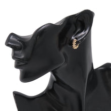 将图像加载到图库查看器中，CARTIER Crash Do Cartier Hoop Earrings Mini ModelB8301520 18K Pink Gold
