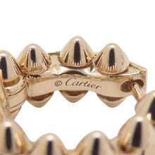 将图像加载到图库查看器中，CARTIER Crash Do Cartier Hoop Earrings Mini ModelB8301520 18K Pink Gold
