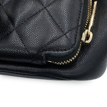 Load image into Gallery viewer, CHANEL Matelasse Backpack BlackA93748 Caviar Leather
