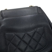 Load image into Gallery viewer, CHANEL Matelasse Backpack BlackA93748 Caviar Leather
