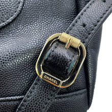 Load image into Gallery viewer, CHANEL Matelasse Backpack BlackA93748 Caviar Leather
