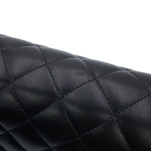 Load image into Gallery viewer, CHANEL Classic Matelasse Double Flap Chain Shoulder Bag BlackA01112-Y01295-94305 Lambskin Size 25
