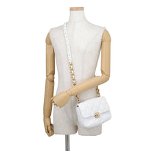 Load image into Gallery viewer, CHANEL Mini Matelasse ChainShoulder Bag WhiteAS3205 Lambskin
