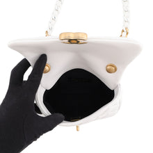 Load image into Gallery viewer, CHANEL Mini Matelasse ChainShoulder Bag WhiteAS3205 Lambskin
