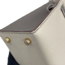 Load image into Gallery viewer, HERMES Mini Kelly 2 SPO Craie/Gris Meyer Epsom
