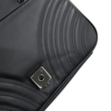 Load image into Gallery viewer, GUCCI GG Marmont ChainShoulder Bag Black443497 DTDFV 1000 Leather Size Small
