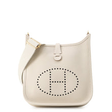 Load image into Gallery viewer, HERMES Evelyne3 Craie Taurillon Clemence Size 23
