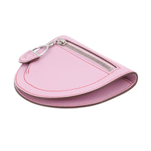 Load image into Gallery viewer, HERMES In the Loop Compact Mauve Sylvestre Chevre Myzore Goatskin
