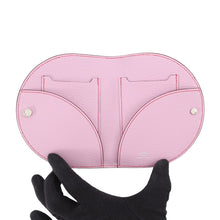 Load image into Gallery viewer, HERMES In the Loop Compact Mauve Sylvestre Chevre Myzore Goatskin
