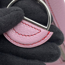 Load image into Gallery viewer, HERMES In the Loop Compact Mauve Sylvestre Chevre Myzore Goatskin
