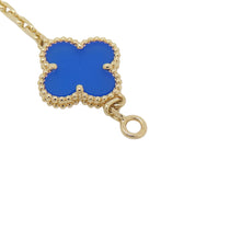 将图像加载到图库查看器中，Van Cleef &amp; Arpels Vintage Alhambra Bracelet 5 motifsVCARP34900 18K Yellow Gold
