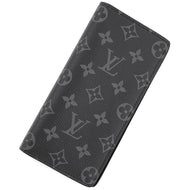 LOUIS VUITTON Portefeuille Brazza NoirM61697 Monogram Eclipse