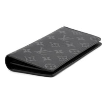 将图像加载到图库查看器中，LOUIS VUITTON Portefeuille Brazza NoirM61697 Monogram Eclipse
