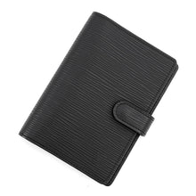 将图像加载到图库查看器中，LOUIS VUITTON Agenda Cover NoirR20052 Epi Leather Size PM
