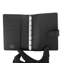 将图像加载到图库查看器中，LOUIS VUITTON Agenda Cover NoirR20052 Epi Leather Size PM
