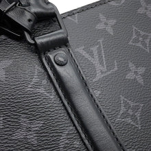 Load image into Gallery viewer, LOUIS VUITTON Sac Plat / Horizontal Zip NoirM45265 Monogram Eclipse

