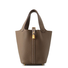 Load image into Gallery viewer, HERMES Picotin Lock Etoupe Taurillon Clemence Size PM
