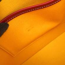 Load image into Gallery viewer, GOYARD Vendome Handbag Red PVC Calf Leather Wood Size Mini
