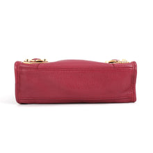 Load image into Gallery viewer, BALENCIAGA Classic Metallic Edge City 2WAY Handbag New Griotte390160 Leather Size Mini
