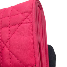 将图像加载到图库查看器中，Dior Lotus Wallet Warm FuchsiaS01814NEE_M15F Lambskin
