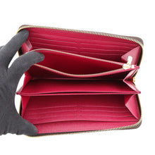 Load image into Gallery viewer, LOUIS VUITTON Zippy Wallet FuchsiaM41895 Monogram
